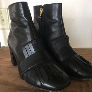 Steve Madden Black Ankle Boots